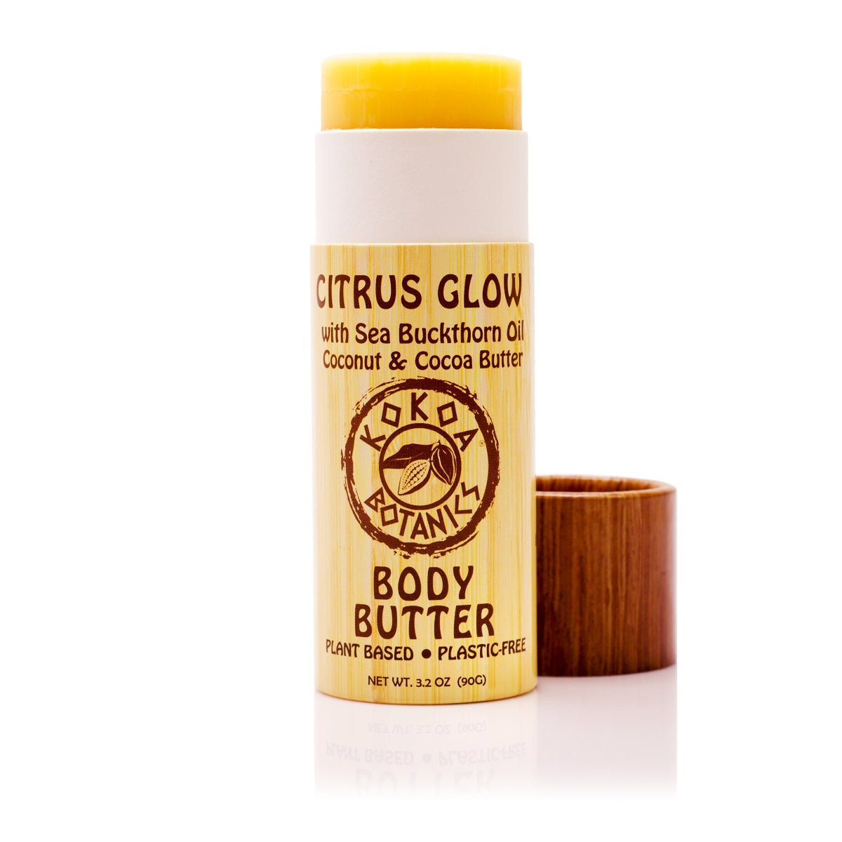 Citrus Glow - Body Butter Loition Bar - with Sea Buckthorn Oil