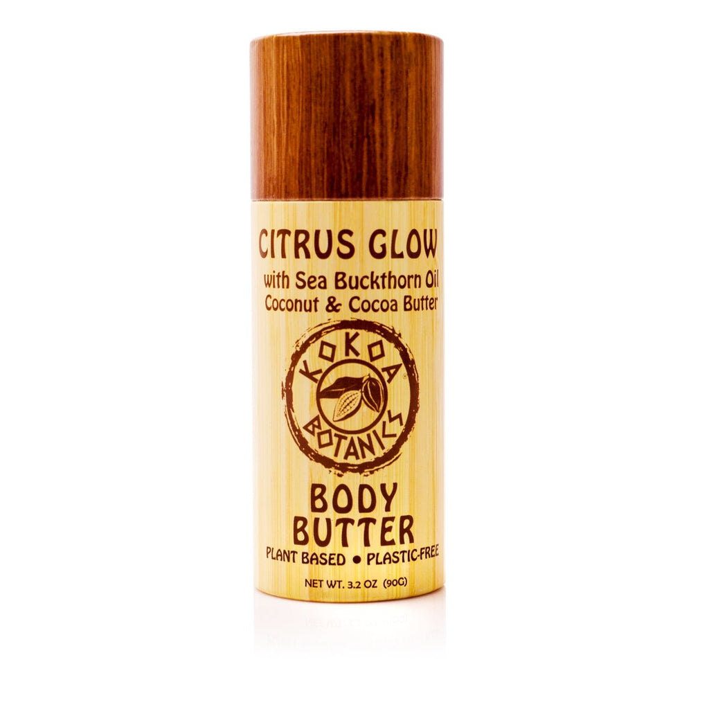 Citrus Glow - Body Butter Loition Bar - with Sea Buckthorn Oil